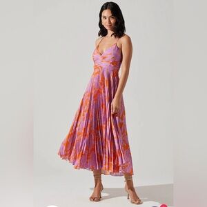 Astr the label floral Blythe dress